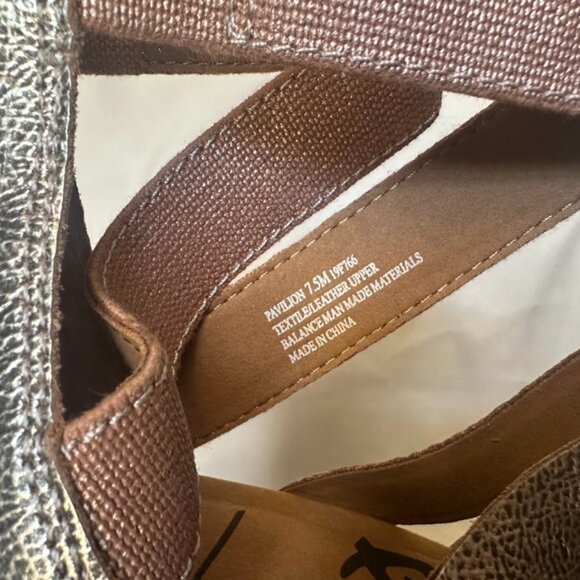 OTBT Pavilion Platform Wedge Sandals Size 7.5 - Picture 6 of 7